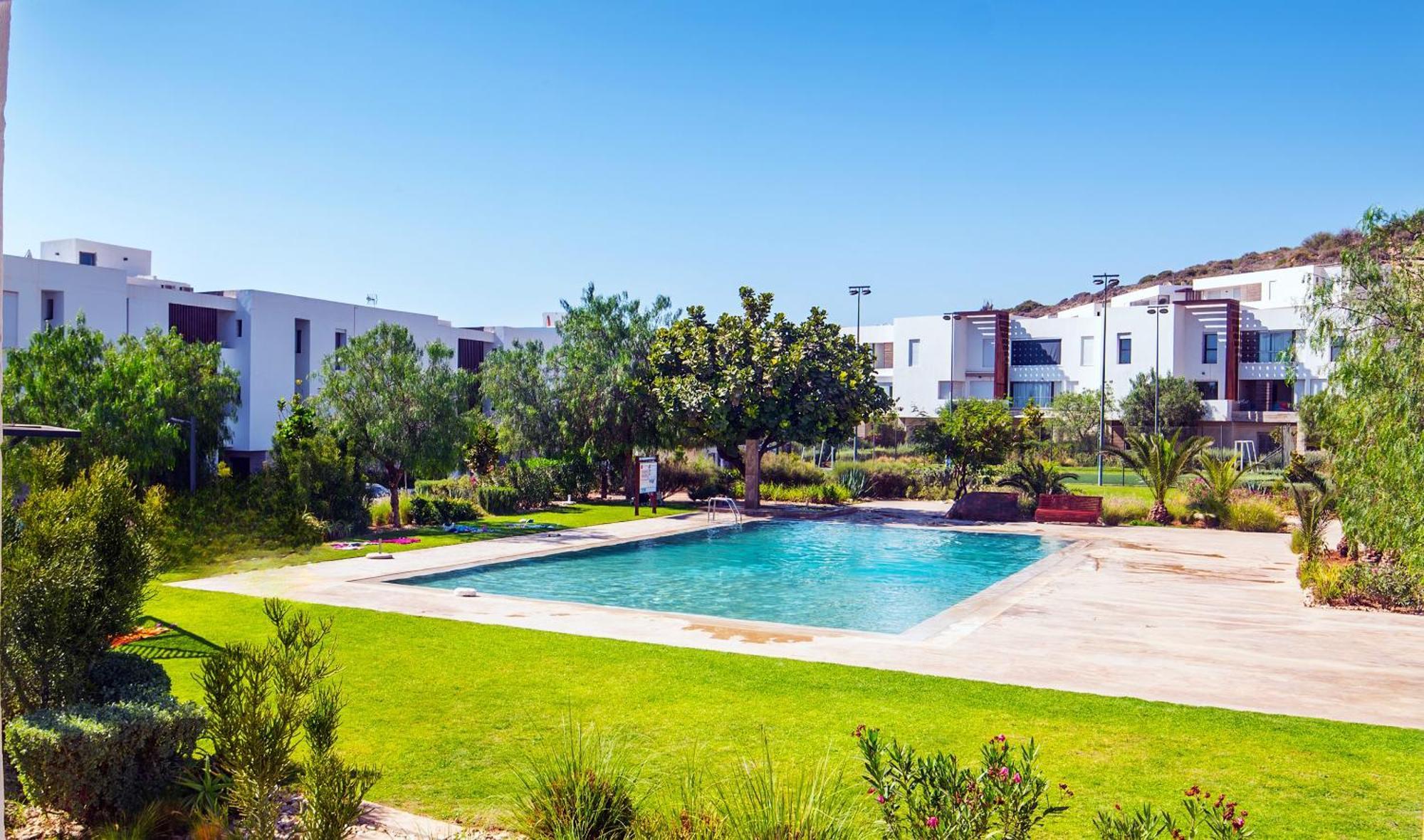 Golf View, Pool,2 Min Walk To Beach, Nakta Taghazout Extérieur photo