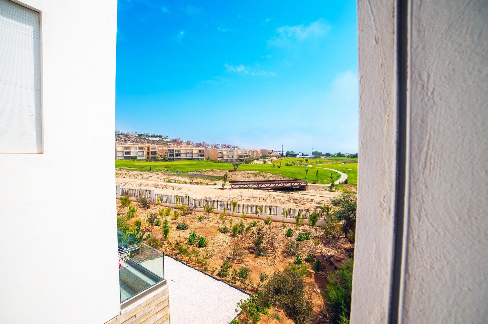 Golf View, Pool,2 Min Walk To Beach, Nakta Taghazout Extérieur photo
